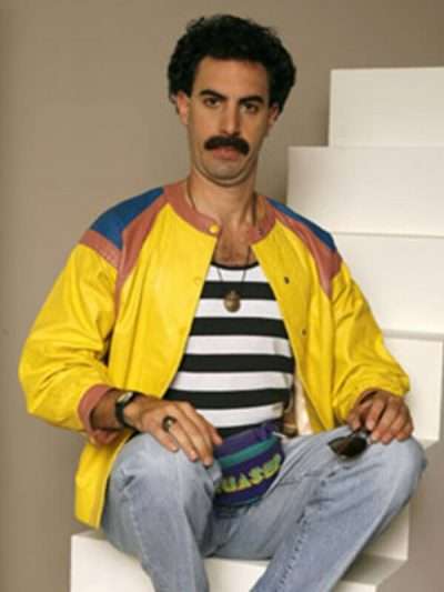 Sacha Baron Cohen Yellow Jacket