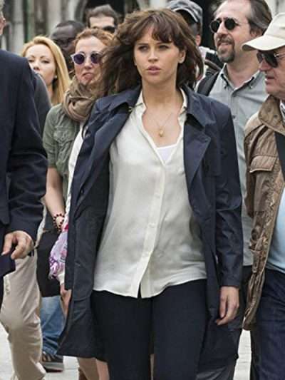 Sienna Brooks Inferno Felicity Jones Coat