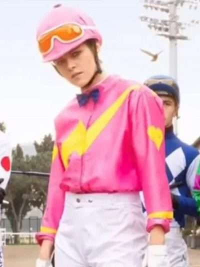 Kristen Stewart Charlies Angels Pink Jacket