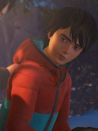 Life Is Strange 2 Daniel Diaz Red and Blue Hoodie Jacket