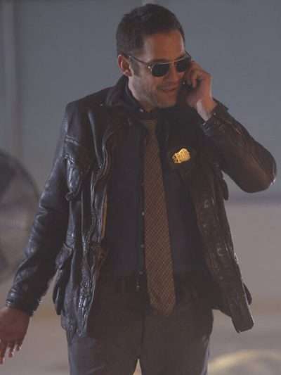 The Blacklist Enrique Murciano Leather Jacket