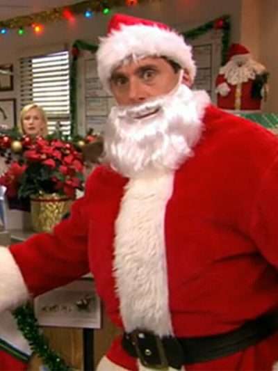 The Office Steve Carell Santa Coat