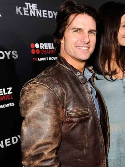 Tom Cruise Kennedys Series Premiere Brown Jacket