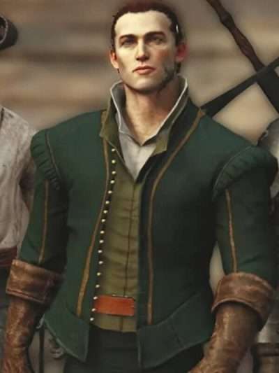 Vasco Greedfall Game Blue Cotton Jacket