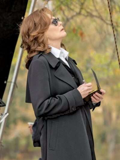 Watchmen Laurie Blake Black Trench Coat