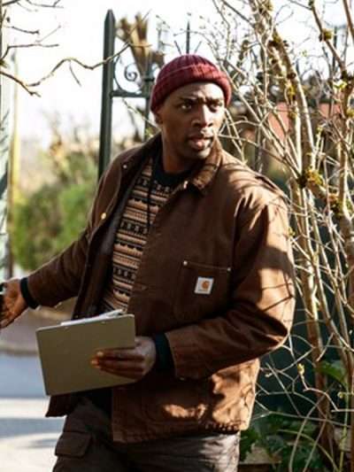 Assane Lupin S03 Brown Cotton Jacket