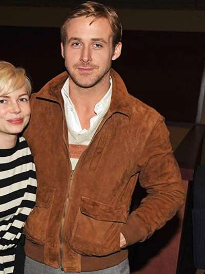 Blue Valentine Dean Brown Suede Leather Jacket