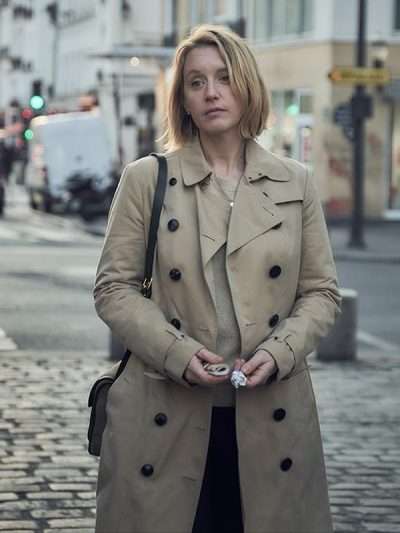 Claire Lupin Beige Trench Coat