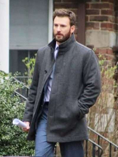 Chris Evans Defending Jacob Mini-Series Coat