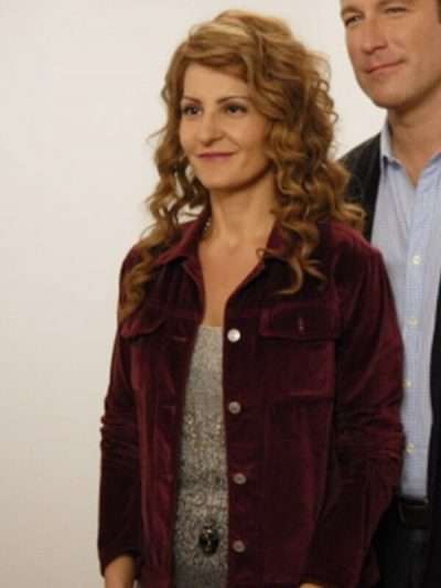 Nia Vardalos I Hate Valentine's Day Red Jacket