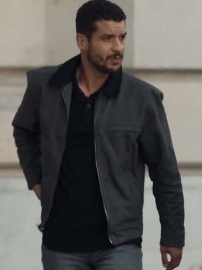 Lupin S03 Youssef Guedira Grey Jacket