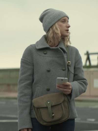 Claire Lupin Grey Wool Coat