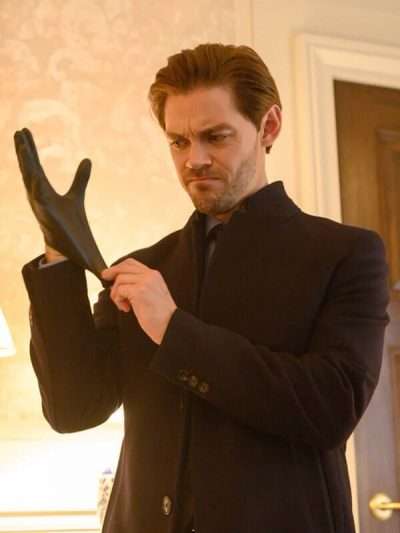 Tom Payne Prodigal Son Wool Trench Coat
