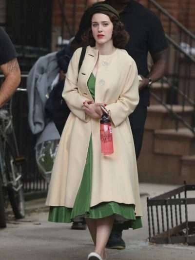 The Marvelous Mrs. Maisel Rachel Brosnahan Wool Coat