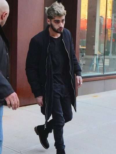 Zayn Malik Black Coat