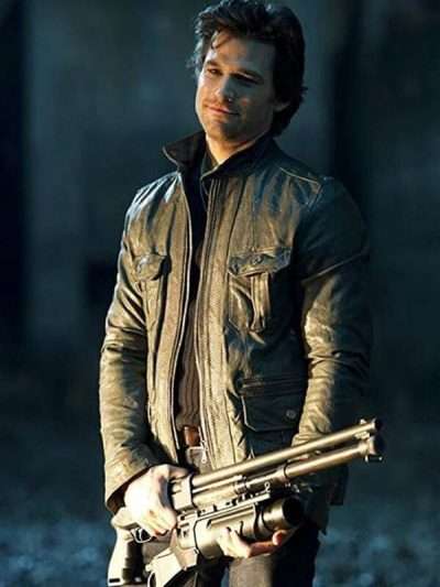 Ray Carrigan Ghost Rider Black Leather Jacket