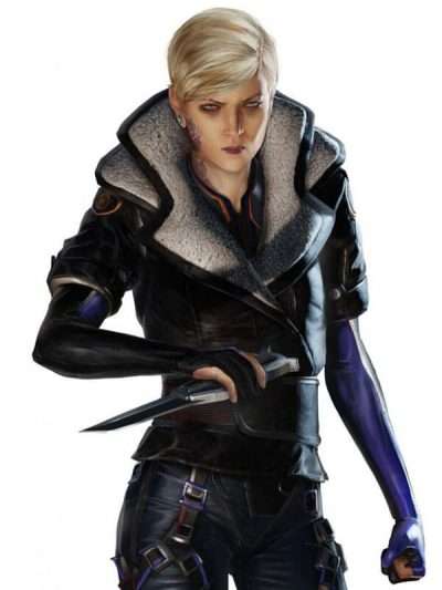 Olga Sedova Video Game Remember Me Leather Jacket