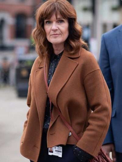 Johanna Griffin The Stranger Wool-Blend Brown Jacket