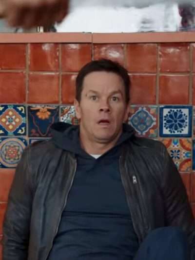 Spenser Confidential Mark Wahlberg Spenser Brown Leather Jacket
