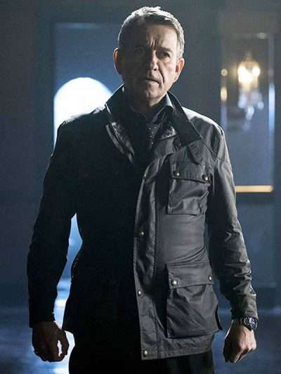 Gotham TV Series Alfred Pennyworth Leather Jacket