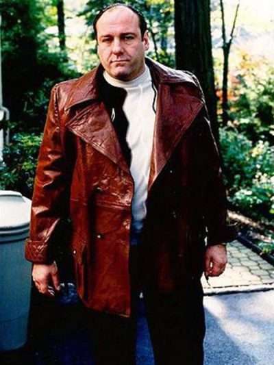 Tony Soprano TV Series The Sopranos Leather Coat