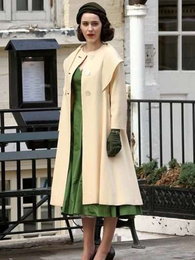 Midge Maisel The Marvelous Mrs.Maisel Rachel Wool Trench Coat