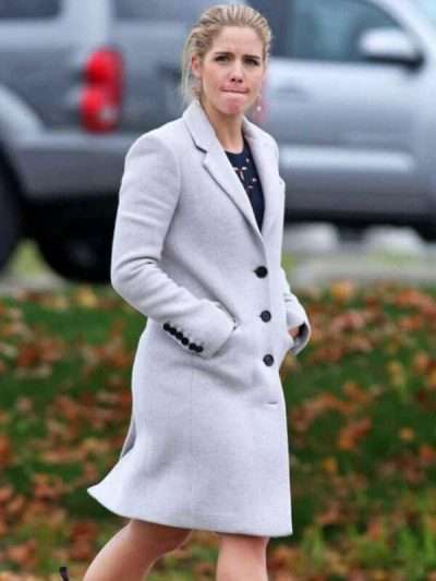 Tv Series Arrow S06 Felicity Smoak White Coat