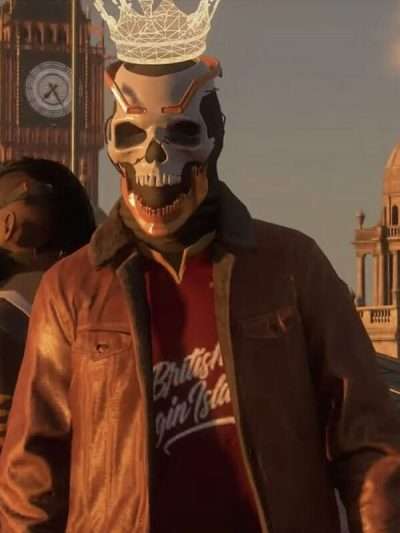 Watch Dogs Legion Leather Jacket