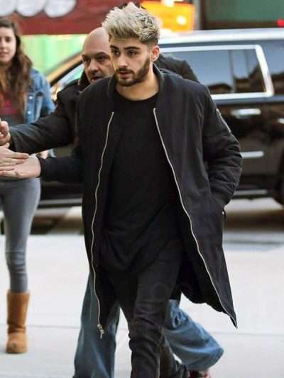 Singer Zayn Malik NYC Trench Coat