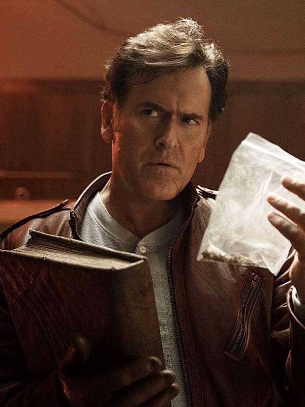 Tv Series Ash vs Evil Dead Ash J. Williams Brown Leather Jacket