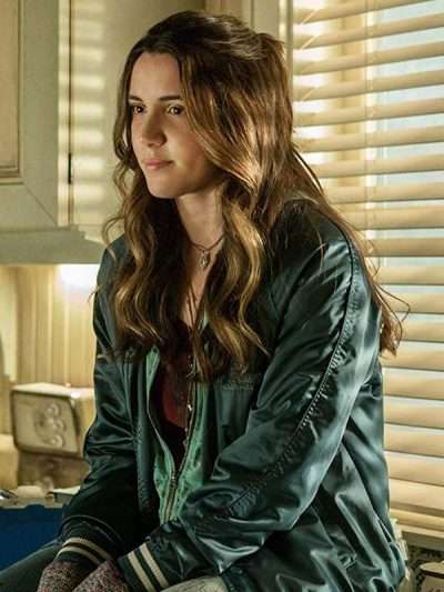 Satin Fabric Jacket Worn by Brandy Barr in Ash vs Evil Dead