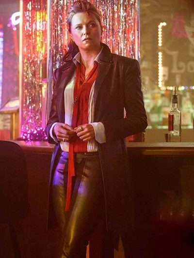 Lucy Lawless Ash vs Evil Dead Series Leather Coat