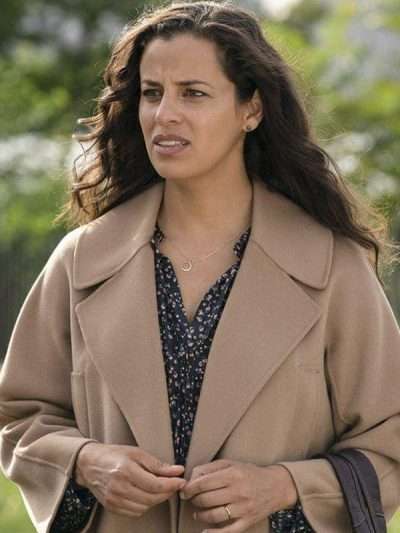 Tv Series Manifest Grace Stone Wool Brown Trench Coat