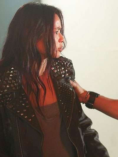 Jamie Chung The Gifted Leather Jacket