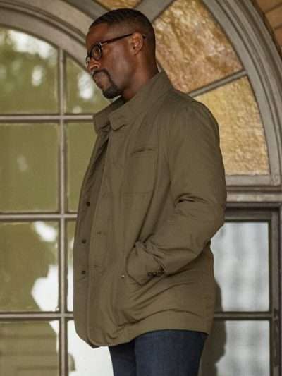 Tv Series This Is Us Sterling K. Brown Green Cotton Jacket