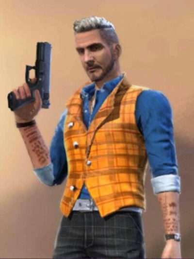 Joseph Free Fire Battlegrounds Game Garena Vest