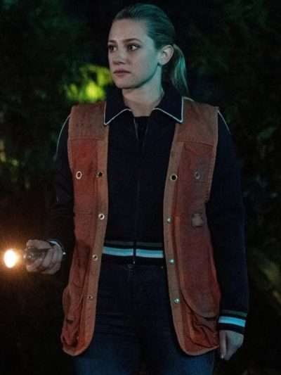 Season 4 Riverdale Teen Alice Smith Leather Vest