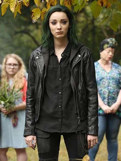 Tv Series The Gifted Lorna Dane Black Leather Jacket