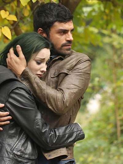 Lorna Dane TV Series The Gifted Black Leather Jacket