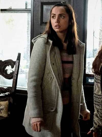 Marta Cabrera Knives Out Wool Trench Coat for Womens