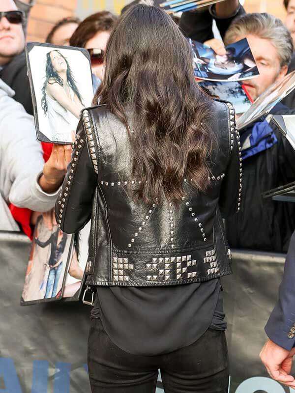 Letty Ortiz F9 Premiere Show in New York City Jacket