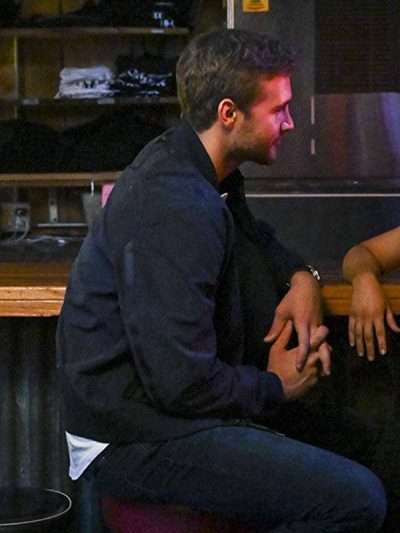Peter Weber Tv Series The Bachelor Blue Bomber Jacket