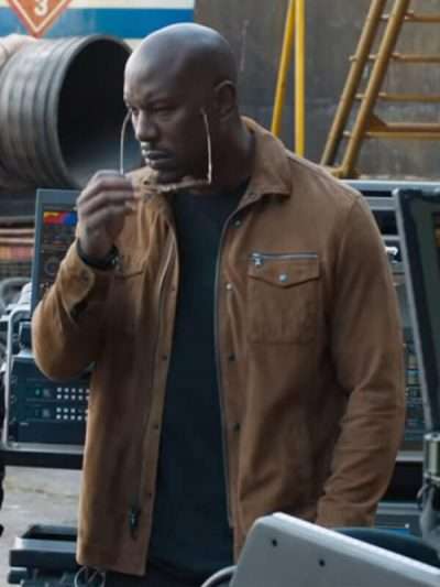 Roman Pearce Fast & Furious 9 Brown Cotton Jacket