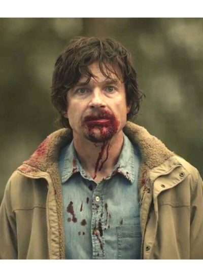 Jason Bateman The Outsider Tv Series Shearling Cotton Jacket