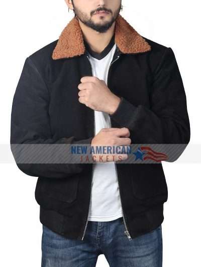 The Gentleman Henry Golding Shearling Jacket
