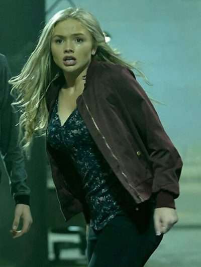 Natalie Alyn Lind The Gifted Lauren Strucker Bomber Jacket