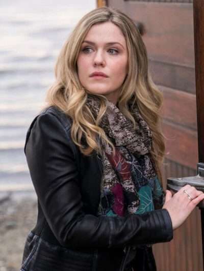 Cassie Bishop Motorcycle Style Leather Jacket
