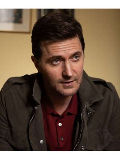 Adam Price Brown Cotton the Stranger Tv Series Jacket