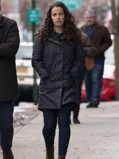 Athena Karkanis Parachute Manifest Tv Series Coat