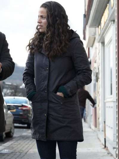 Athena Karkanis Manifest Black Coat